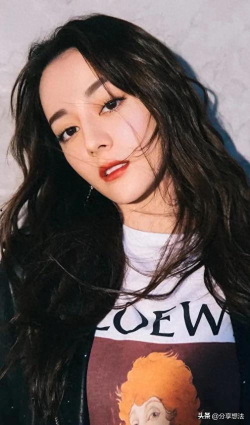 明星迪丽热巴的图片,璀璨星光照耀银幕